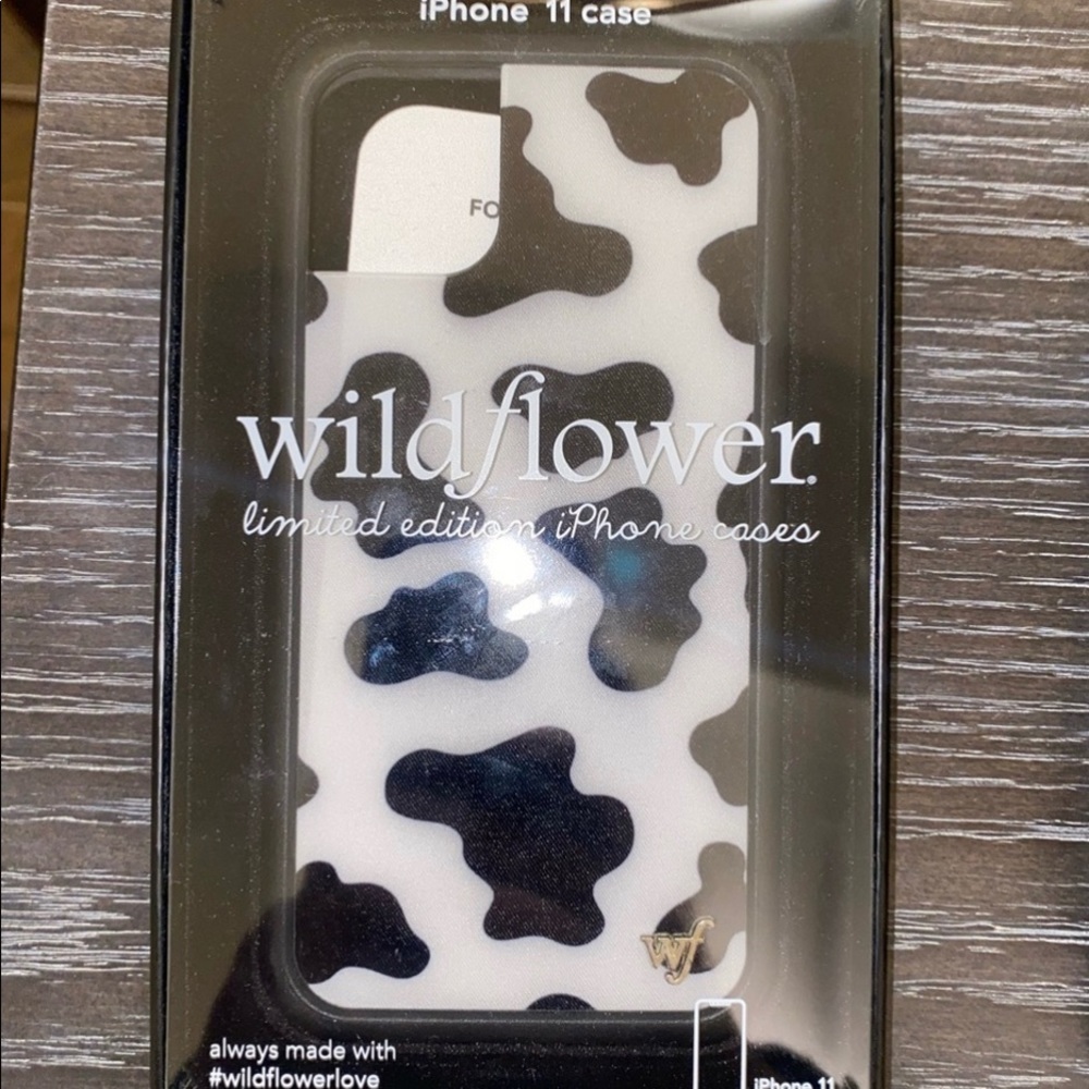 Wildflower IPhone 11 moo moo case